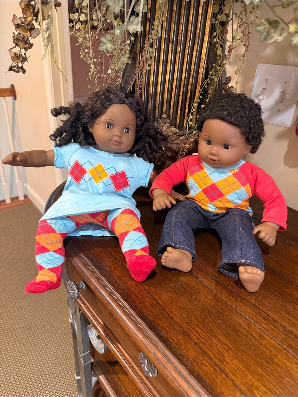 American Girl bitty twins